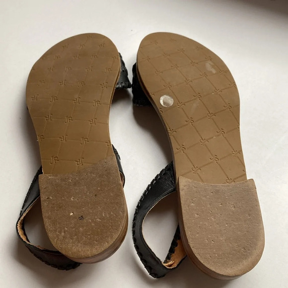 Jack‎ Rogers Liliana Slingback Sandals in Black Size 7.5 M - Picture 6 of 8